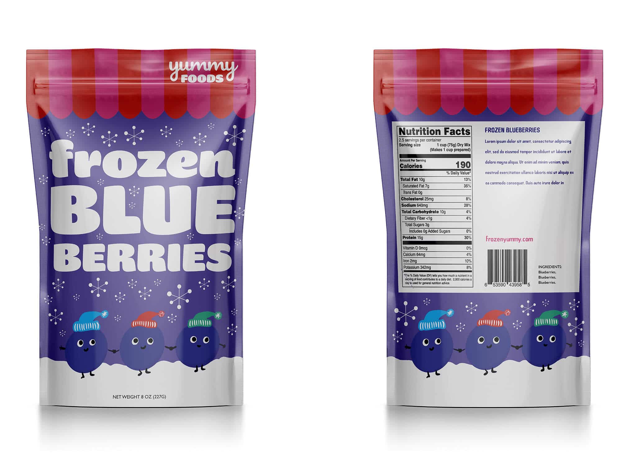 Custom Frozen Packaging - Pouch Worth